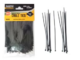 96 of 200 Piece Black Cable Ties