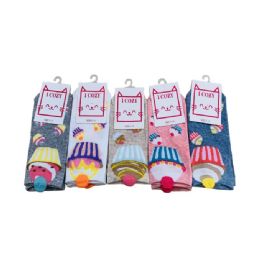36 Wholesale Women's Cupcake Thin Casual No Show Socks