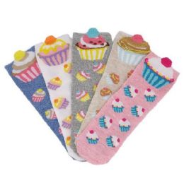 36 Pairs Women's Cupcake Thin Casual No Show Socks - Womens Ankle Sock