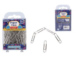 96 Pieces 100pc. 51mm Silver Paper Clips - Office Supplies
