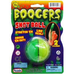 72 Wholesale 2-Color Booger Putty In 2.5" Capsule