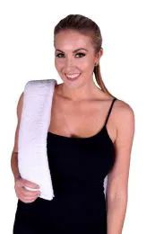 36 Pieces White Colored Hand Towel - Towels