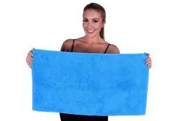 36 Pieces Aqua Colored Hand Towel - Towels