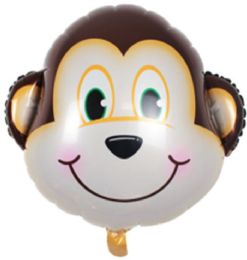 200 Pieces Monkey Head Flying Balloon - Balloons & Balloon Holder