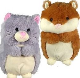 6 Wholesale Plush Chubby Hamsters And Cats