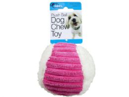 36 Wholesale Plush Ball Dog Chew Toy
