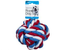 36 Wholesale Twisted Knot Rope Dog Toy