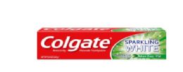 24 Pieces Colgate 8 Oz Tooth Paste Sparking White Mint - Toothbrushes and Toothpaste
