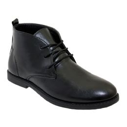 12 Units of Mens Casual Chukka Boot In Black - Men's Footwear