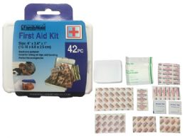 144 Pieces 42pc First Aid Kit - Hygiene Gear