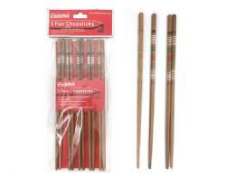 96 Wholesale Chopsticks 5 Pair