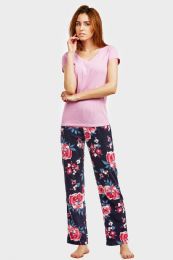 36 Wholesale Et Tu Ladies Pajamas Flower Print