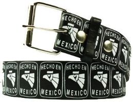 36 Wholesale Hecho En Mexico Printed Belt