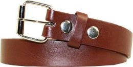 12 Pieces Kids Leather Belts Quality Brown for Kids Small size - Kid Belts