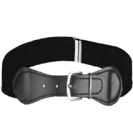 36 Wholesale Kids Stretchable Belt Black