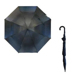 48 Pieces 40 Inch Black Only Umbrella - Umbrellas & Rain Gear