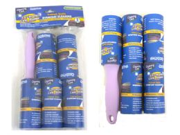 72 Units of 5 Piece Lavender Scented Lint Roller Set - Home Accessories