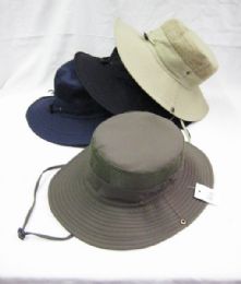 24 Wholesale Adult Mesh Fisher Bucket Hat