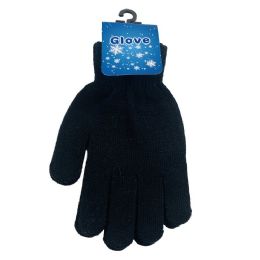 48 of Ladies Magic Gloves [black Only]