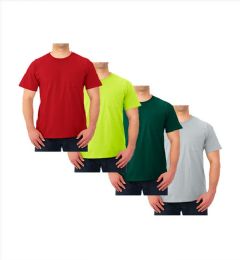 72 Pieces Jerzees - Irregular Pocketed CreW-Neck T-Shirt 100% Cotton - 499 - Mens T-Shirts