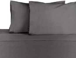 48 Wholesale Martex Queen Size Pillow Case Heavy Weight And Durable In Grey