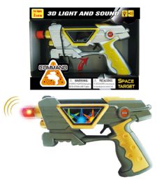 48 Wholesale Vibrate Gun W/3d Light & Sound (batt.incl.) 9"