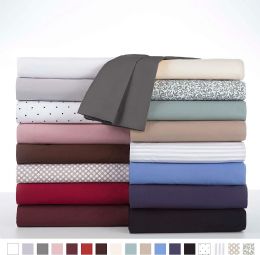 12 Wholesale Martex Twin Fitted Sheet In Burgandy