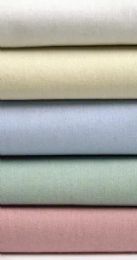 12 Units of Thread Count 180 Percale Pillowcase In Crystal Blue - Pillow Cases