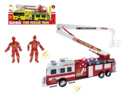 16 Wholesale Friction Fire Rescue W/light & Sound (batt.incl.) 17"