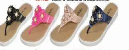 36 Wholesale Women Beach Sandals Flower Stud Pearl Fashion Summer Thong Flip Flops
