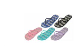 72 Wholesale Womens Slim Flip Flop Sandal