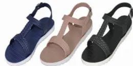 48 Wholesale Womens Braided Sandals Summer Beach Slippers