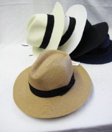 36 Wholesale Unisex Fashion Fedora Hat