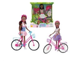24 Wholesale Sport Doll With Bike Play Set