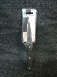144 Wholesale Kitchen Knife -- Paring 3.5" 12/ib