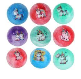 48 Wholesale Unicorn Ball - 12 Inches