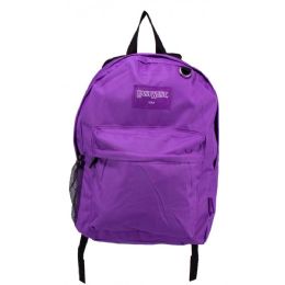 24 Wholesale Kids Classic Backpacks In Purple
