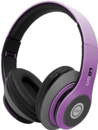 24 Bulk Power 3 Wireless Wireless Headphones Solid Purple
