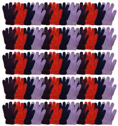 Yacht & Smith Women's Assorted Colored Warm & Fuzzy Winter Gloves