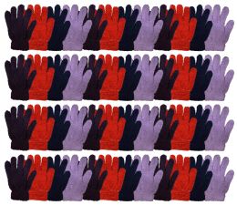 Yacht & Smith Women's Assorted Colored Warm & Fuzzy Winter Gloves