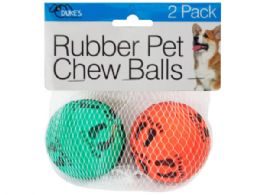 36 Pieces 2 Pack Rubber Pet Chew Balls - Pet Accessories