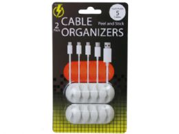 72 Pieces 2 Pack Cable Organizer - Cell Phone Accessories