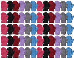 Yacht And Smith Kids Unisex Glittery Mittens In Assorted Colors