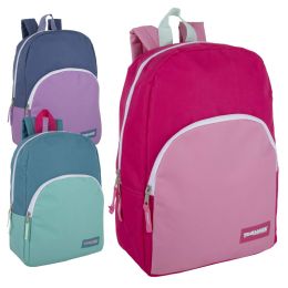 24 Pieces 15 Inch Promo Backpack - Backpacks 15" or Less