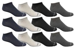 12 Pairs Yacht & Smith Kids Light Weight No Show Breathable Ankle Socks, Assorted 4 Colors - Girls Ankle Sock