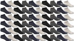 240 Bulk Yacht & Smith Womens Light Weight No Show Low Cut Breathable Ankle Socks Solid Assorted Colors