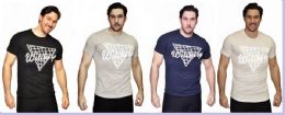 24 Wholesale Mens Fashion High Treated Cotton Spandex Graphic Witchery T Shirt