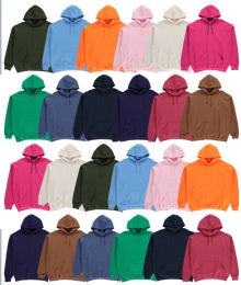 24 Pieces Gildan Adult Hoodies Size Medium - Mens Sweat Shirt