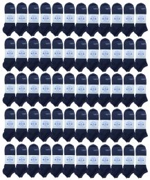 Yacht & Smith Women's Navy No Show Ankle Socks Size 9-11