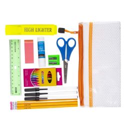 12 Wholesale Home School Supply Kit 18 Piece Distance Learning Kit